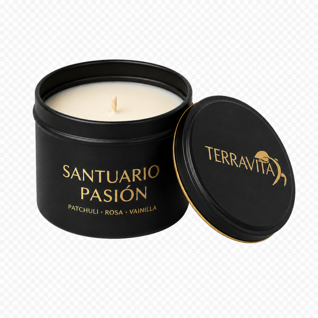Ritual - Velas de masajes santuario abundancia | vela aromatica de palo santo